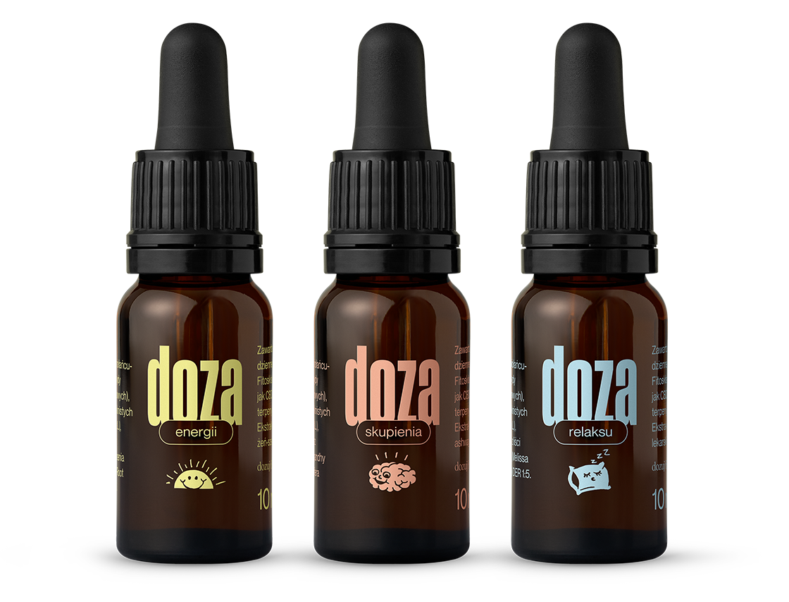 Zestaw kropelki CBD na cały dzień 💯